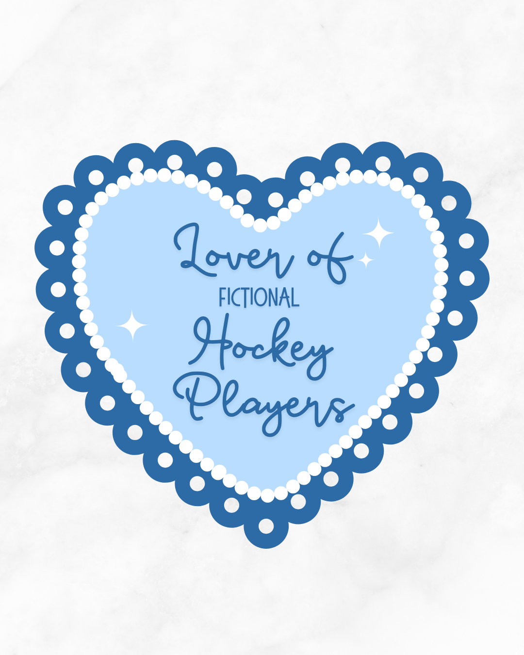 Hockey Player Sticker