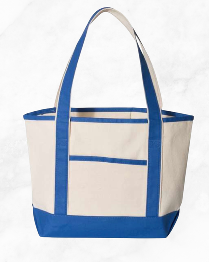 Hockey Romance Tote Bag