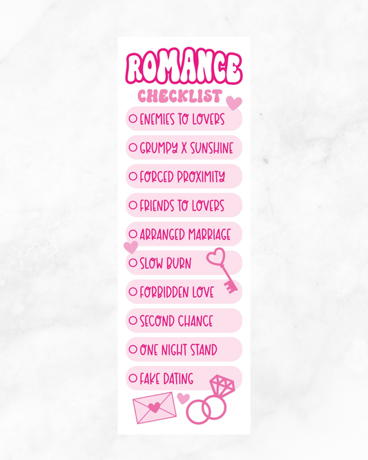 Romance Bookmark