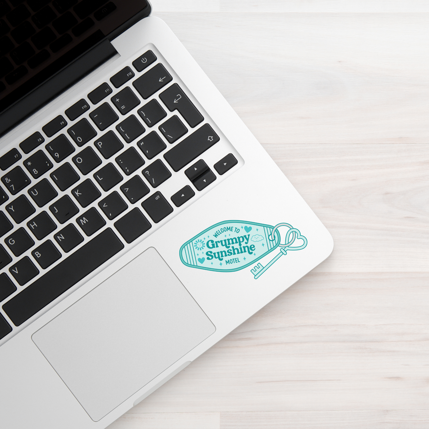 Book Trope Motel Key Sticker