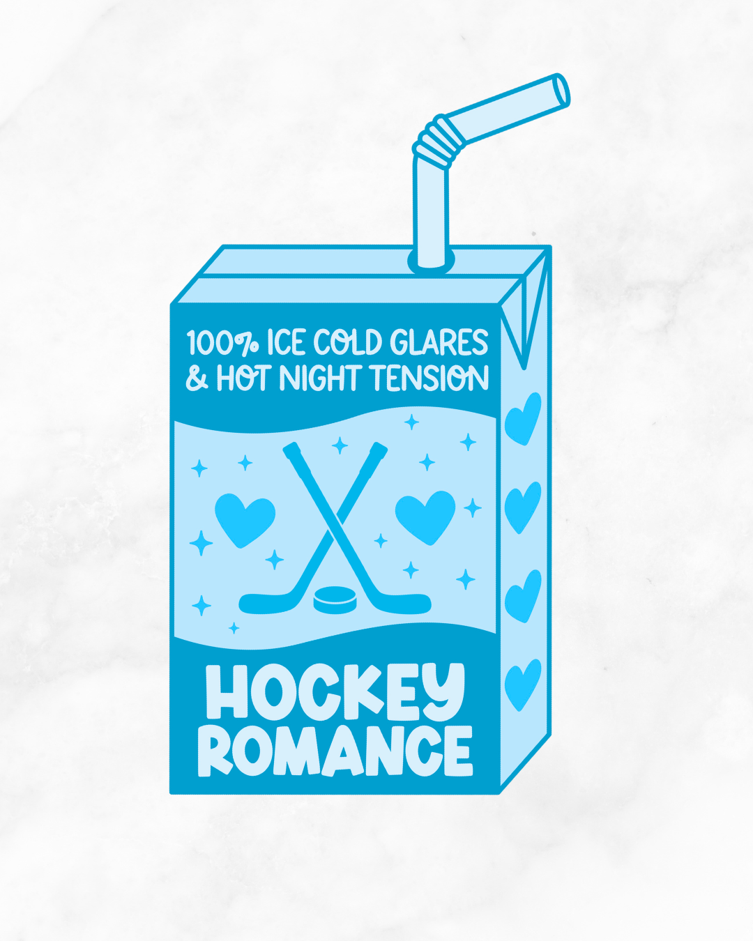 Hockey Romance Sticker