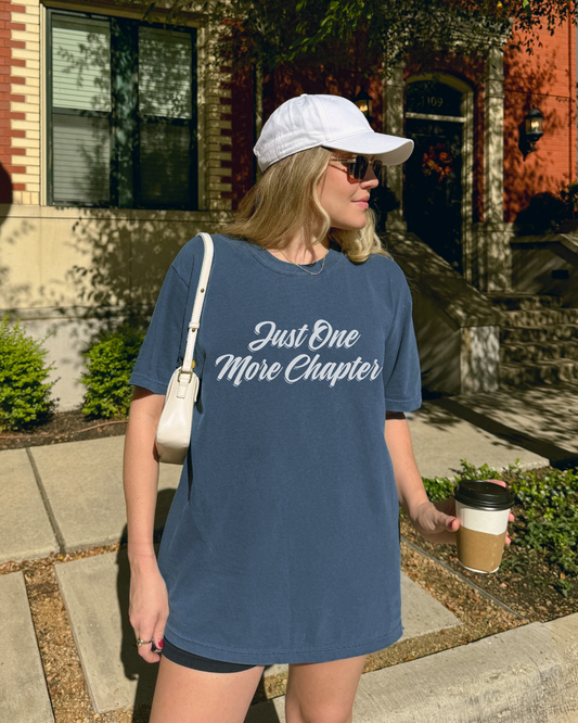 Just One More Chapter Tee | Comfort Colors